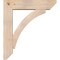 Ekena Millwork Thorton Slat Smooth Bracket w/ Offset Brace, Douglas Fir, 7 1/2"W x 32"D x 36"H BKT0806X32X36THR06SDF - alternate 3